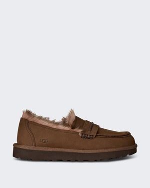 UGG Loafer Van Nubuck Leer - Bruin
