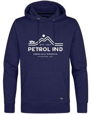 Petrol Industries Hoodie - Blauw