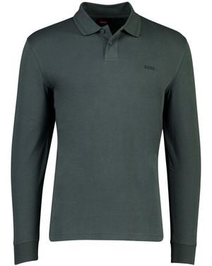 BOSS Poloshirt Boss Katoen - Groen