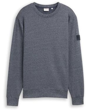 Tom Tailor Sweater Crew Neck - Blauw