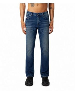 DIESEL D-Vyl 0Kbbr Denim Regular Straight Fit Die - Blauw