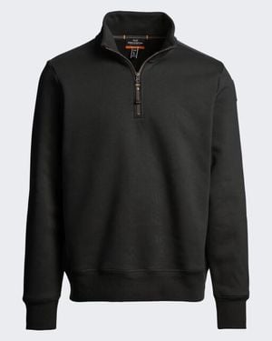 Parajumpers Half-Zip Fleece Trui - Zwart