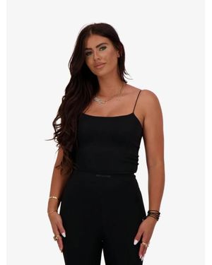 Reinders Crop Top Seamless - Zwart