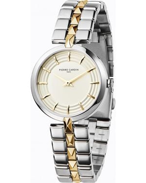 Pierre Cardin Cf-0707-Su-G Ladies Watch - White