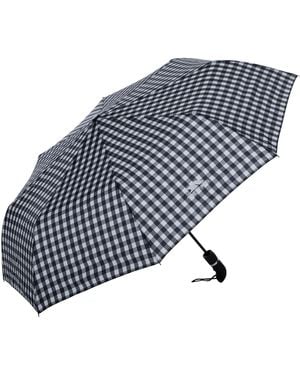 Trespass Brolli Compact Umbrella Check) - Blue