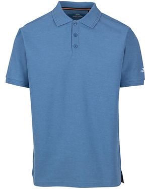 Trespass Brave Polo Shirt (Denim) - Blue