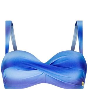Ten Cate Bikini Top Twisted Padded Wired Bikini Top - Blauw