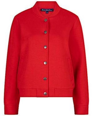Red Button Bomber Srb4799 Jkt Scuba - Rood