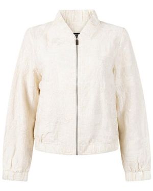 Jansen Amsterdam Shanti Ss26 Jasje 000097 Cream - Wit