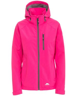 Trespass Ladies Lorina Waterproof Softshell Jacket Lady) - Pink