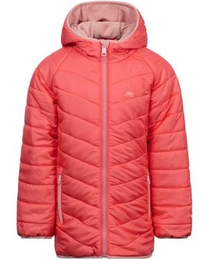 Trespass Kinder/Kinder Valard Gewatteerd Jack (Zacht) - Rood