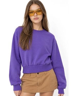 Busem Sweatshirt Van Katoenmix - Paars