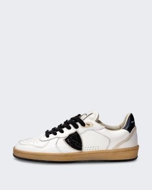 Philippe Model Sneaker Pgal Low Blanc Noir - Wit