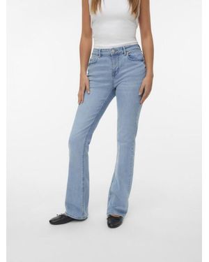 Vero Moda Vmflash Mr Flared Pocket Ra3043 Ga - Blauw
