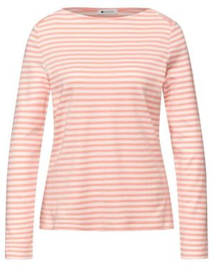 Street One A324529 Ltd Qr U-Boat Yds Stripe Shirt - Roze