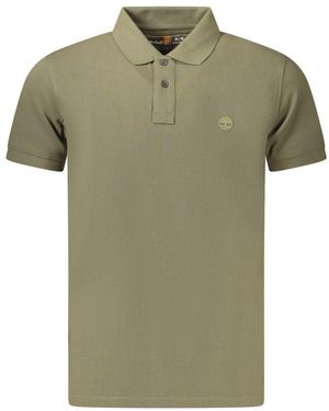 Timberland Katoenen Herenpoloshirt - Groen