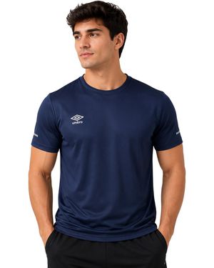 Umbro Sportief T-Shirt Met Ronde Hals Voor (Donkere Marine) - Blauw