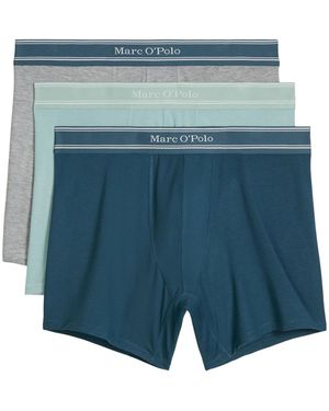 Marc O' Polo Marc O'Polo Mannen Lange Boxer Modal - Blauw