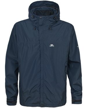 Trespass Fraser Ii Waterproof Jacket - Blue