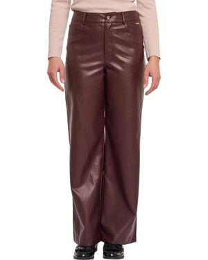 Rino & Pelle Corian Regular Dark Pu Vegan Leather - Rood