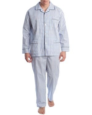 Kisses&Love Cotton Poplin Pyjamas Klp5 - Blue