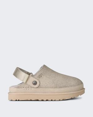 UGG Goldenstar Crackle Clog - Naturel