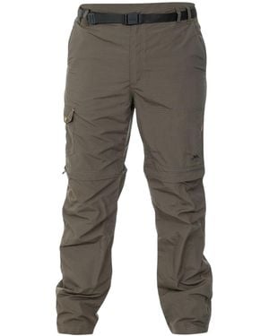 Trespass Rynne Moskitophobia Hiking Trousers - Grey