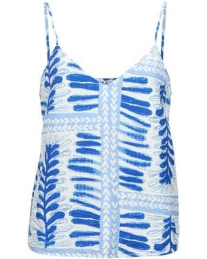 Object Objshelly Lo Singlet Top 145 - Blauw