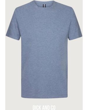 Profuomo Ppxt10004I T-Shirt Crew Neck Ss Mid - Blauw