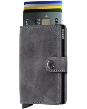 Secrid Mv Miniwallet Vintage - Grijs
