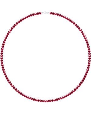 Ateliers Saint Germain Necklace Real Cultured Freshwater Pearls Semi Round 6-7 Mm