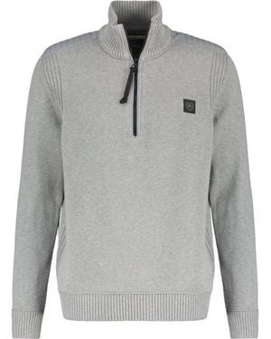 Lerros Casual Fijn Gebreide Trui - Grijs