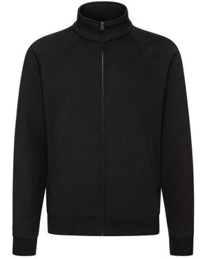 Fruit Of The Loom Sweatjack Premium - Zwart