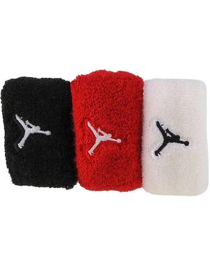 Nike Jordan Jumpman Logo Haarbanden (Set Van 3) /Rood)