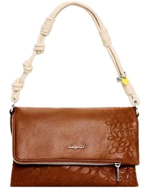 Desigual Polyurethaan Handtas - Bruin