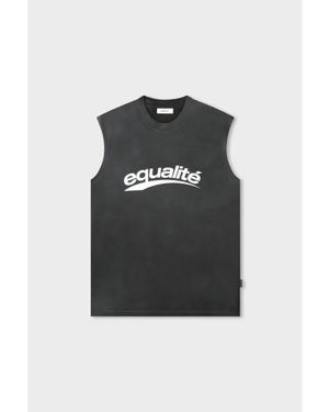 Equalite Astra Tanktop Washed - Zwart