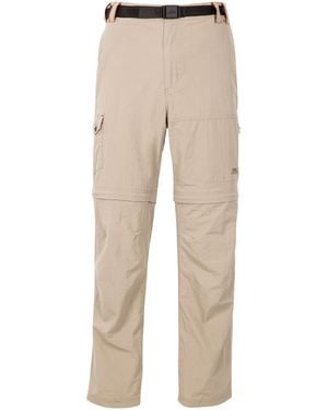 Trespass Rynne Moskitophobia Hiking Trousers - Natural