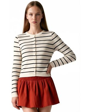 Busem Gebreide Cardigan - Rood