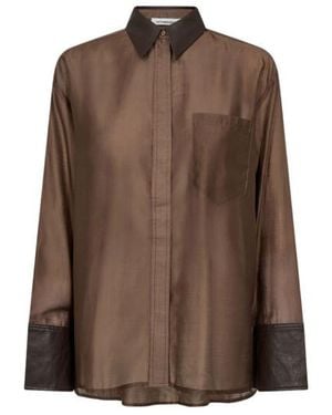 co'couture Co Couture Kawacc Blouses 500222 - Bruin