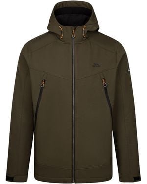 Trespass Hubbard Soft Shell Jacket (Dark Vine) - Green
