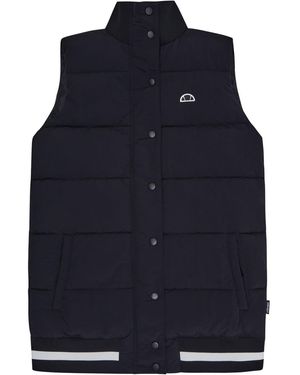 Ellesse Gewatteerd Volwassenen Gilet - Blauw