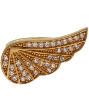 Nialaya Heldere Cz Gouden 925 Zilveren Authentieke Ring - Metallic