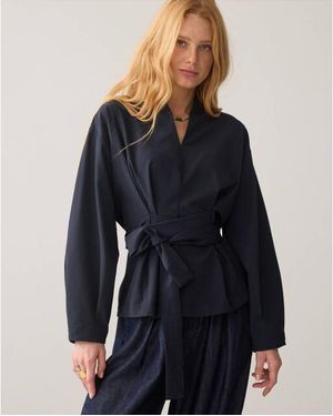 Summum Top Lange Mouw 2S3540-12504 - Blauw