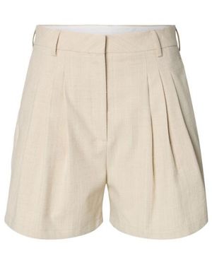 SELECTED Slfdima Hw Shorts 16101397 Pepper - Naturel
