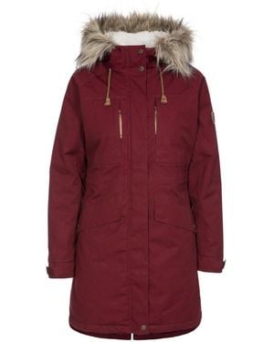 Trespass Ladies Faithful Waterproof Jacket - Red