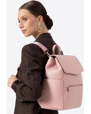 Wittchen Damesrugzak Van Imitatieleer Met 13" Laptopvak, Ecoleer - Roze