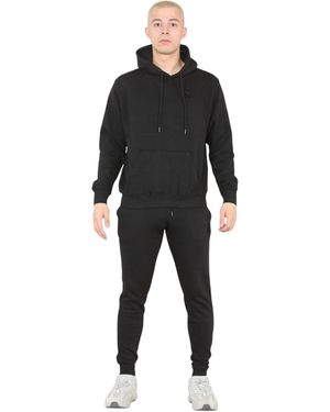 MYT Pullover Hooded Tracksuit - Black