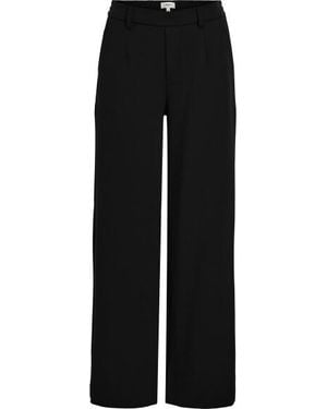 Object Objlisa Wide Pant Noos - Zwart