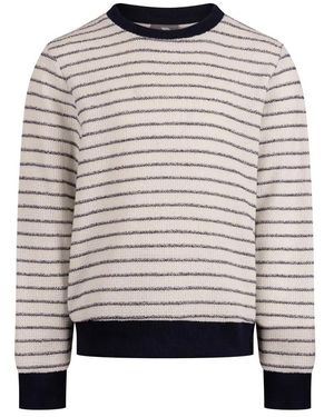 Trespass Kinder/Kinder Raffertie Stripe Sweater Top (Marine) - Grijs