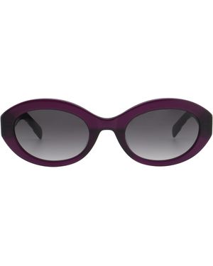 Karen Millen Km507375352 Sunglasses - Purple